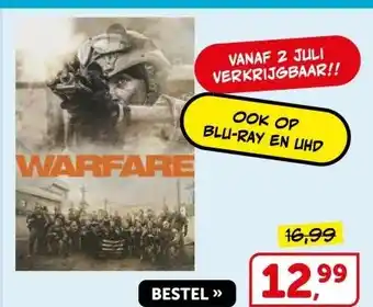 Boekenvoordeel WARFARE aanbieding