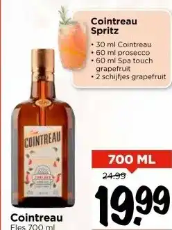 Vomar Voordeelmarkt Cointreau Fles 700 ml aanbieding
