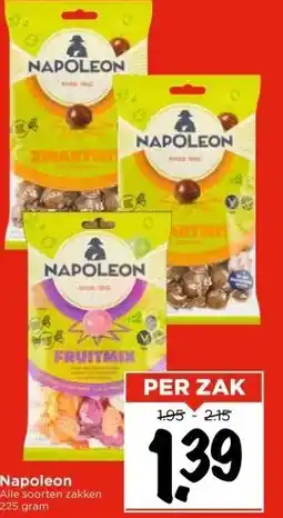 Vomar Voordeelmarkt Napoleon Alle soorten zakken aanbieding