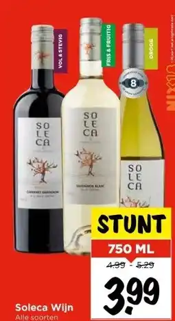 Vomar Voordeelmarkt Soleca Wijn Alle soorten aanbieding