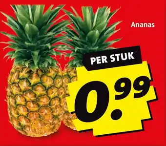 Boni Ananas aanbieding