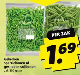 Boni Gebroken sperziebonen of gesneden snijbonen aanbieding