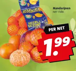 Boni Mandarijnen aanbieding
