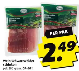 Boni Wein Schwarzwälder schinken aanbieding