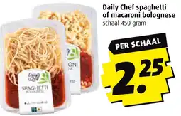 Boni Daily Chef spaghetti of macaroni bolognese aanbieding