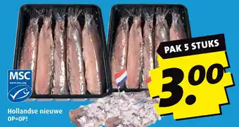 Boni Hollandse nieuwe aanbieding