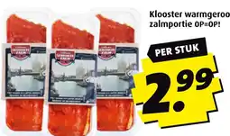 Boni Klooster warmgerookte zalmportie aanbieding