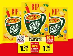 Boni kip cup a soup aanbieding