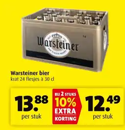 Boni Warsteiner bier aanbieding