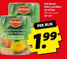 Boni Del Monte halve perziken op siroop aanbieding
