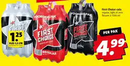 Boni First Choice cola aanbieding