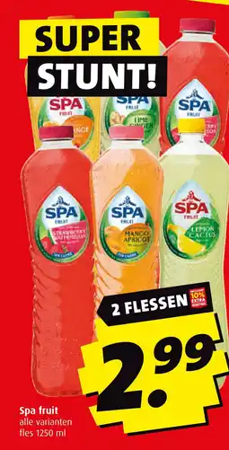 Boni Spa fruit aanbieding