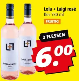 Boni Lola + Luigi rosé aanbieding