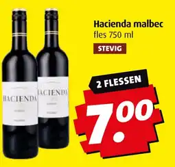 Boni Hacienda malbec aanbieding