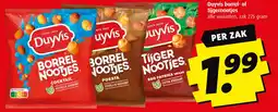 Boni Duyvis borrel of tijgernootjes aanbieding