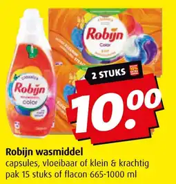 Boni Robijn wasmiddel aanbieding