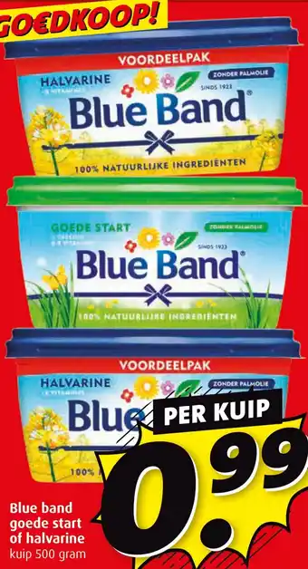Boni Blue band goede start of halvarine aanbieding