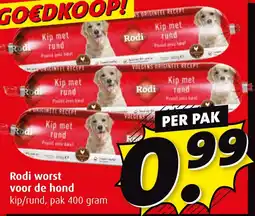 Boni Rodi worst voor de hond aanbieding