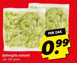 Boni IJsbergsla naturel aanbieding