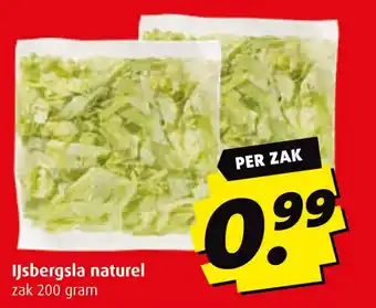 Boni IJsbergsla naturel aanbieding