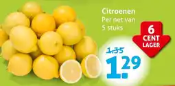 Hoogvliet Citroenen aanbieding