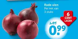 Hoogvliet Rode uien aanbieding