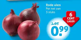 Hoogvliet Rode uien aanbieding