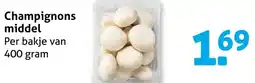 Hoogvliet Champignons middel aanbieding