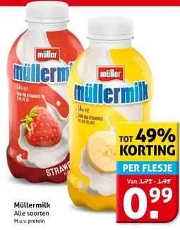 Hoogvliet Müllermilk aanbieding
