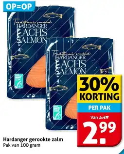Hoogvliet Hardanger gerookte zalm aanbieding