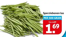 Hoogvliet Sperziebonen los aanbieding
