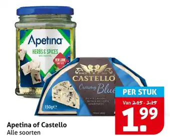 Hoogvliet Apetina of Castello aanbieding