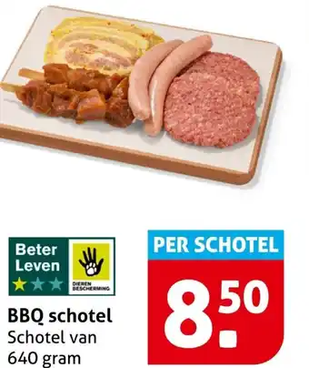Hoogvliet BBQ schotel aanbieding