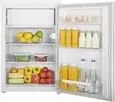 Bol.com Amica AF0902S - Tafelkoelkast met vriesvak 4**** - 50 cm Breed - Zilver aanbieding