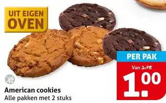 Hoogvliet American cookies aanbieding