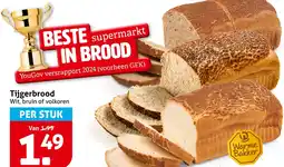 Hoogvliet Tijgerbrood aanbieding