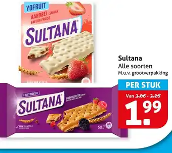 Hoogvliet Sultana aanbieding