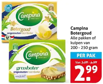 Hoogvliet Campina Botergoud aanbieding