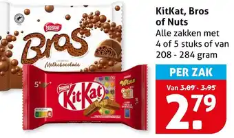 Hoogvliet KitKat, Bros of Nuts aanbieding