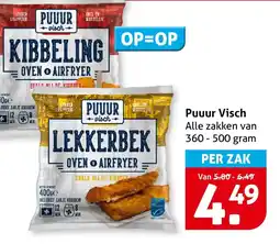 Hoogvliet Puuur Visch aanbieding
