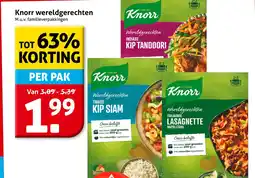 Hoogvliet Knorr wereldgerechten aanbieding