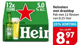 Hoogvliet Heineken met draaidop aanbieding