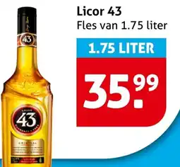 Hoogvliet Licor 43 aanbieding