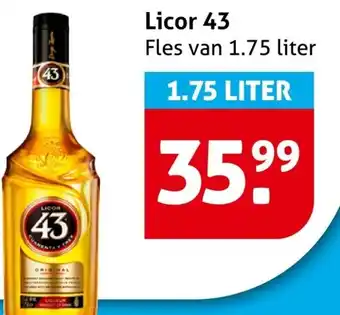 Hoogvliet Licor 43 aanbieding