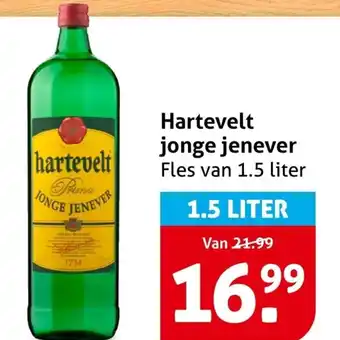Hoogvliet Hartevelt jonge jenever aanbieding