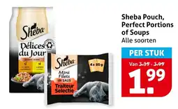Hoogvliet Sheba Pouch, Perfect Portions of Soups aanbieding