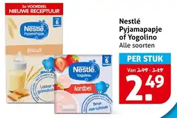 Hoogvliet Nestlé Pyjamapapje of Yogolino aanbieding
