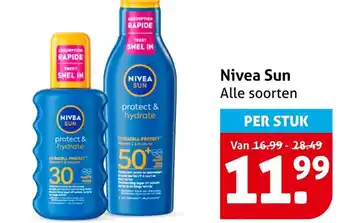Hoogvliet Nivea Sun aanbieding