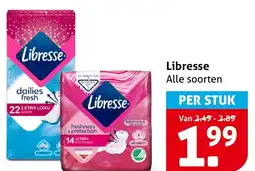 Hoogvliet Libresse aanbieding