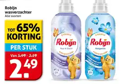 Hoogvliet Robijn wasverzachter aanbieding